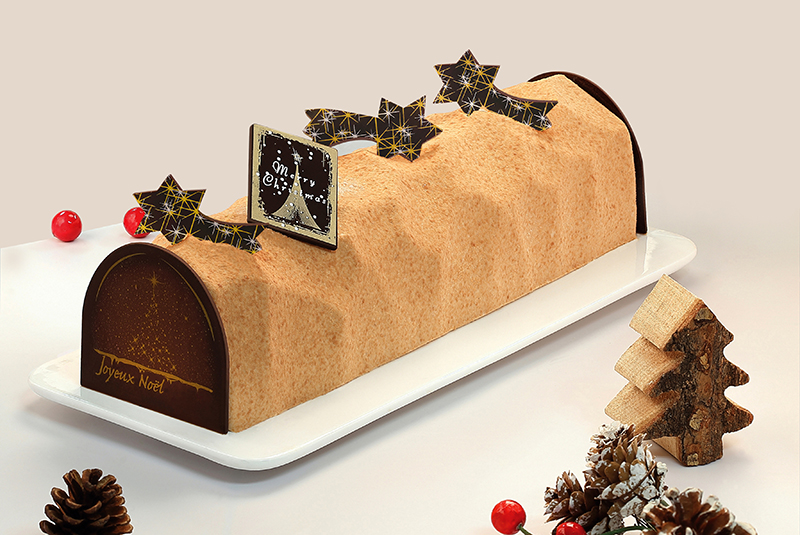 hotel fort canning log cake 2020