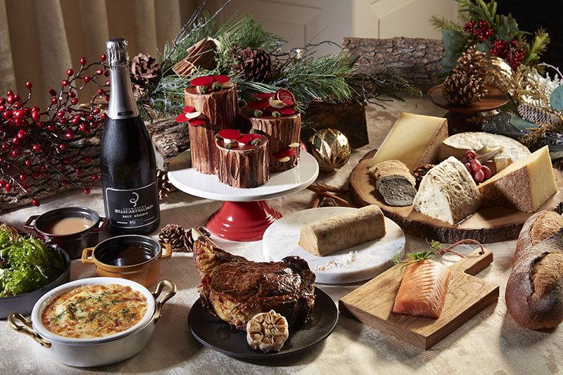 raffles hotel christmas takeaways 2020