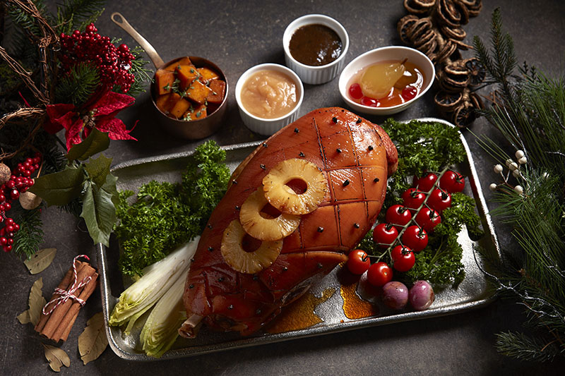 fullerton hotel honey glazed ham
