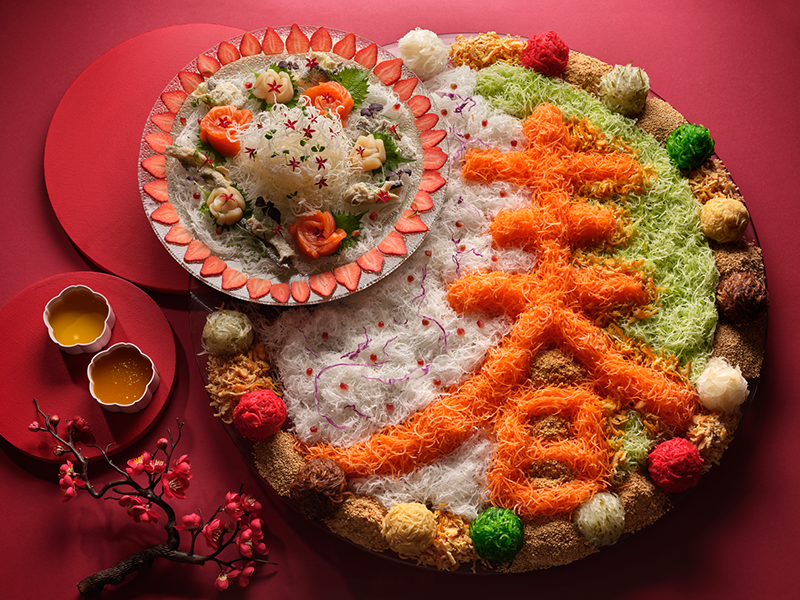 blossoms of spring 60-inch yu sheng from man fu yuan