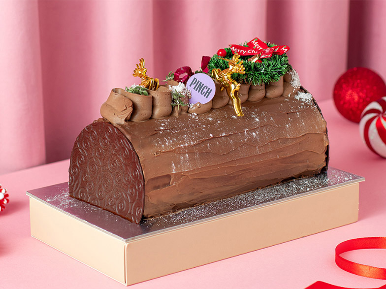 pinch bakehouse log cake 2025